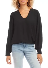 Petite Puff Sleeve Top