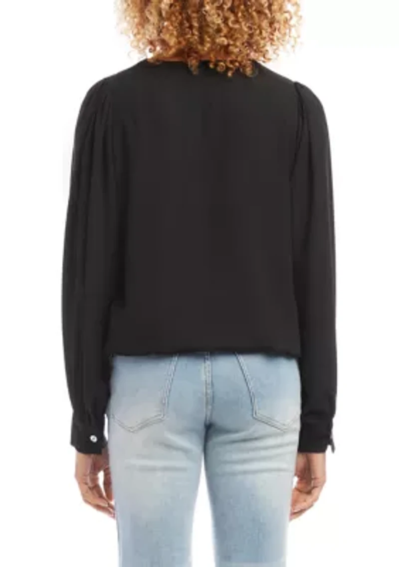 Petite Puff Sleeve Top