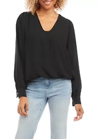 Petite Puff Sleeve Top