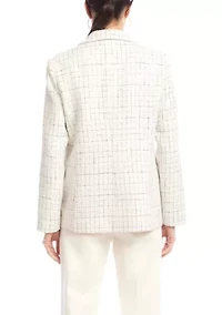 Women's Tweed Blazer