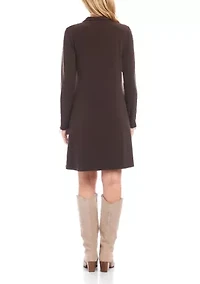 Petite Zip-Up Travel Dress