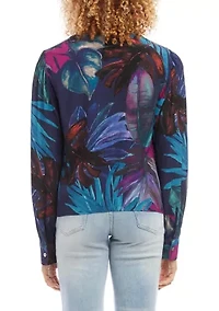 Petite Drape Front Top