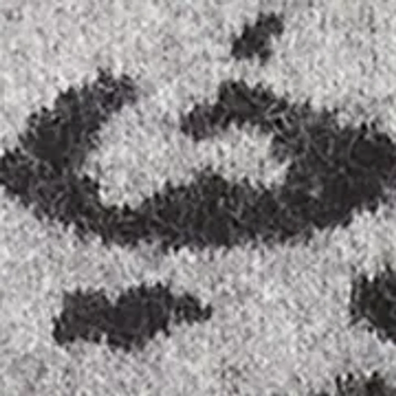 Plus Metallic Animal Print Crew Neck Sweater