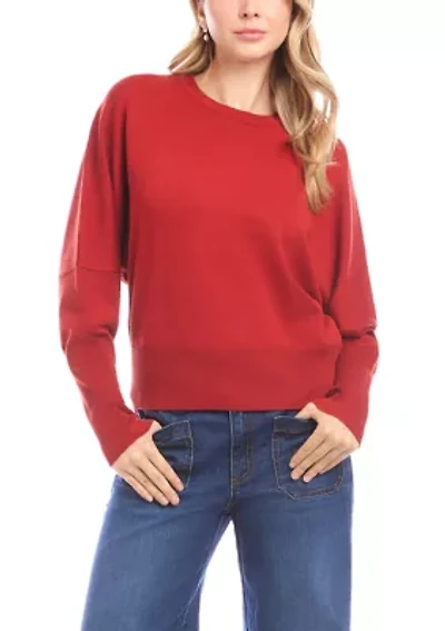 Women's Dolman Sleeve Sweater