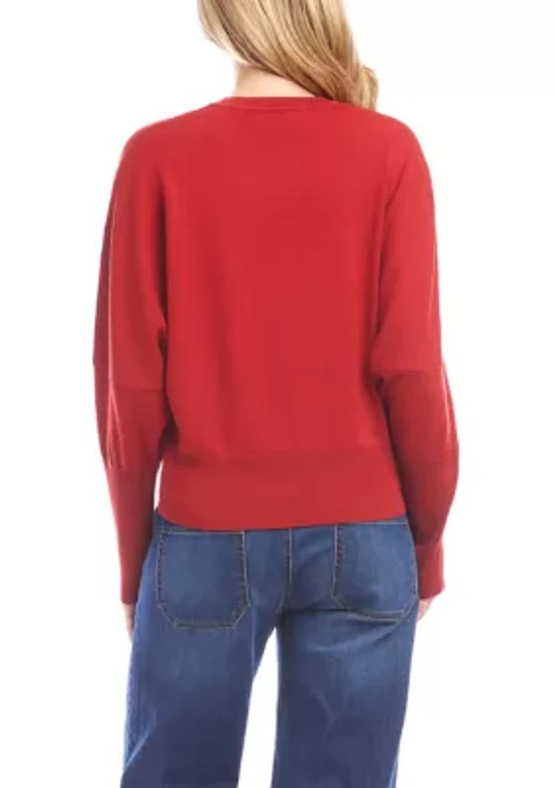 Women's Dolman Sleeve Sweater