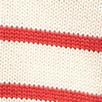 Women's Stripe Polo Sweater