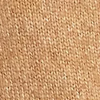 Petite Contrast Stitch Mock Neck Color Block Sweater