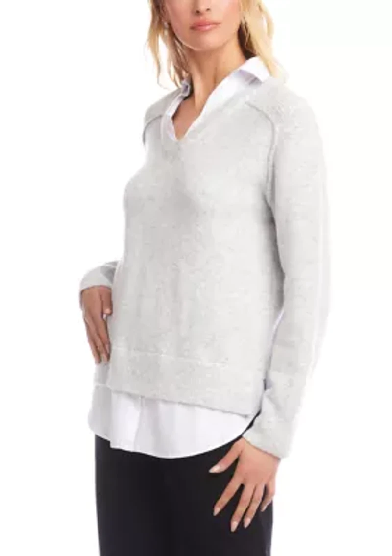 Women's Layered Sweater