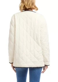 Women's Edge Stitch Quilted Jacket