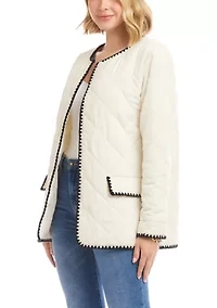 Women's Edge Stitch Quilted Jacket