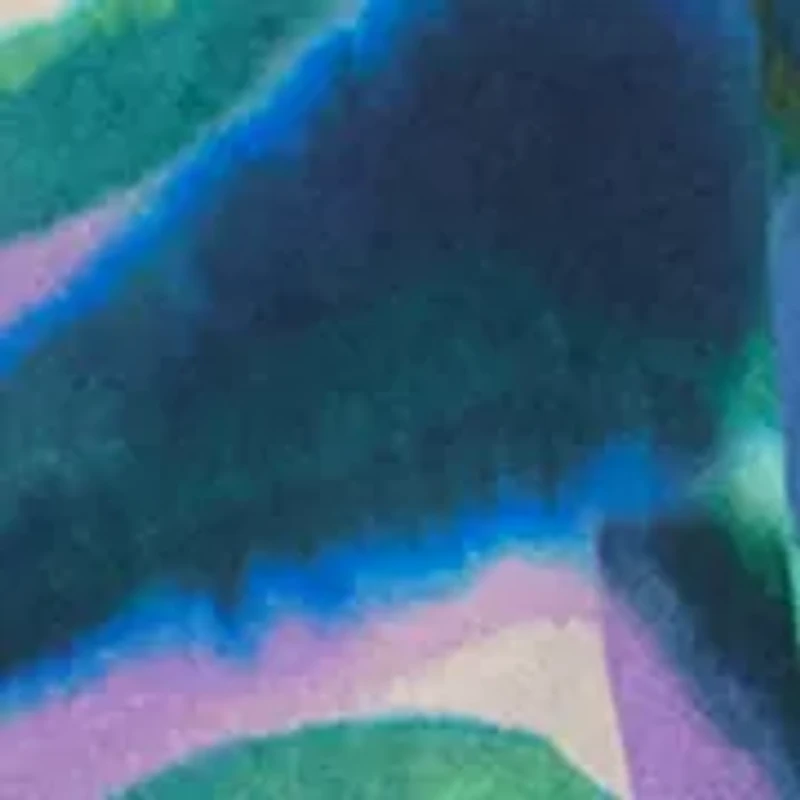 Women's Blouson Sleeve Ruffle Neckline Top