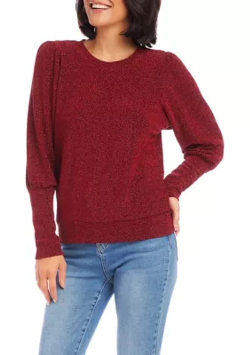 Petite Bishop Sleeve Top