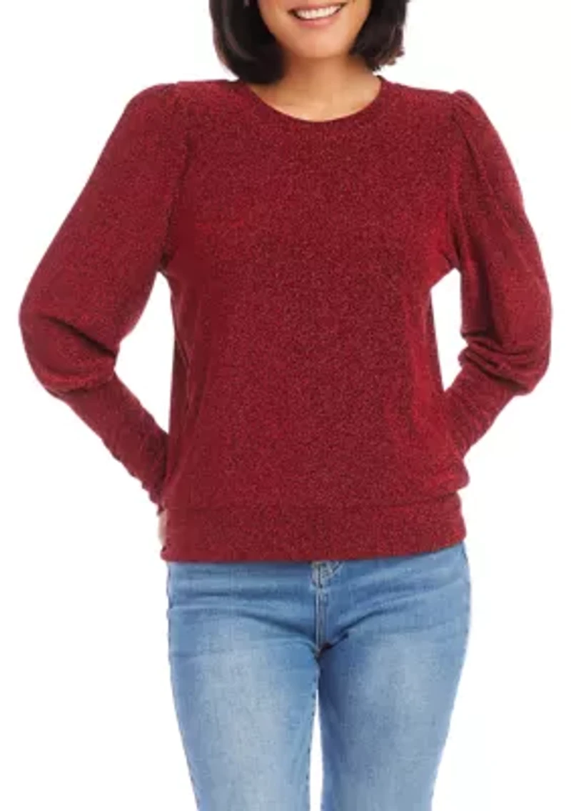 Petite Bishop Sleeve Top