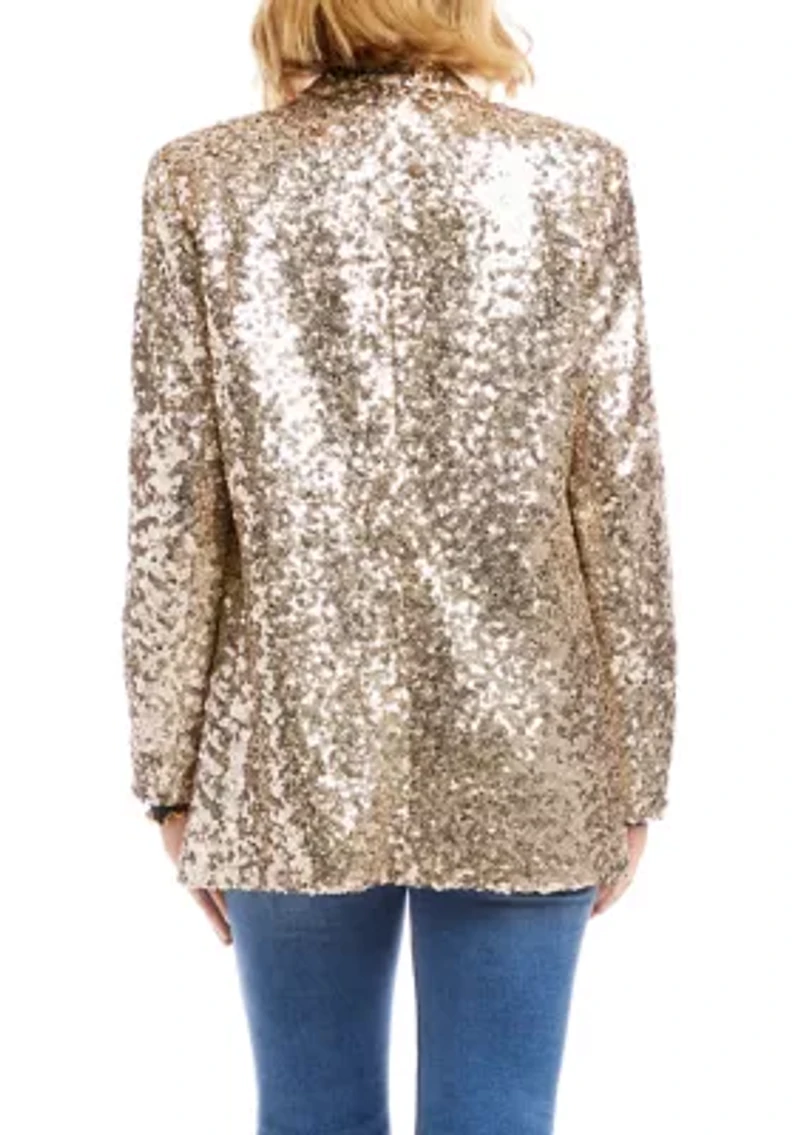 Women's Sequin Blazer