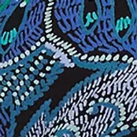 Women's Long Sleeve Drape Front Crossover Top