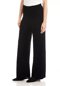 Women's Velvet Wide Leg Pants