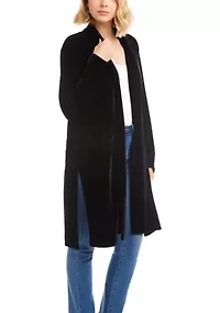 Women's Velvet Duster