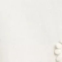 Petite Puff Sleeve Embroidered Top