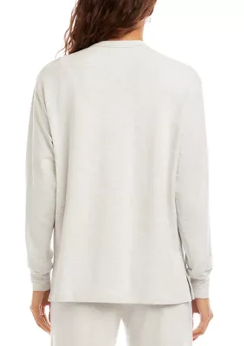 Women's V-Neck Kangaroo Pocket Sweatshirt
