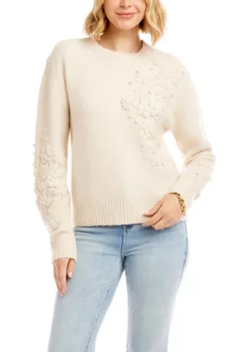 Women's Embroidered Sweater