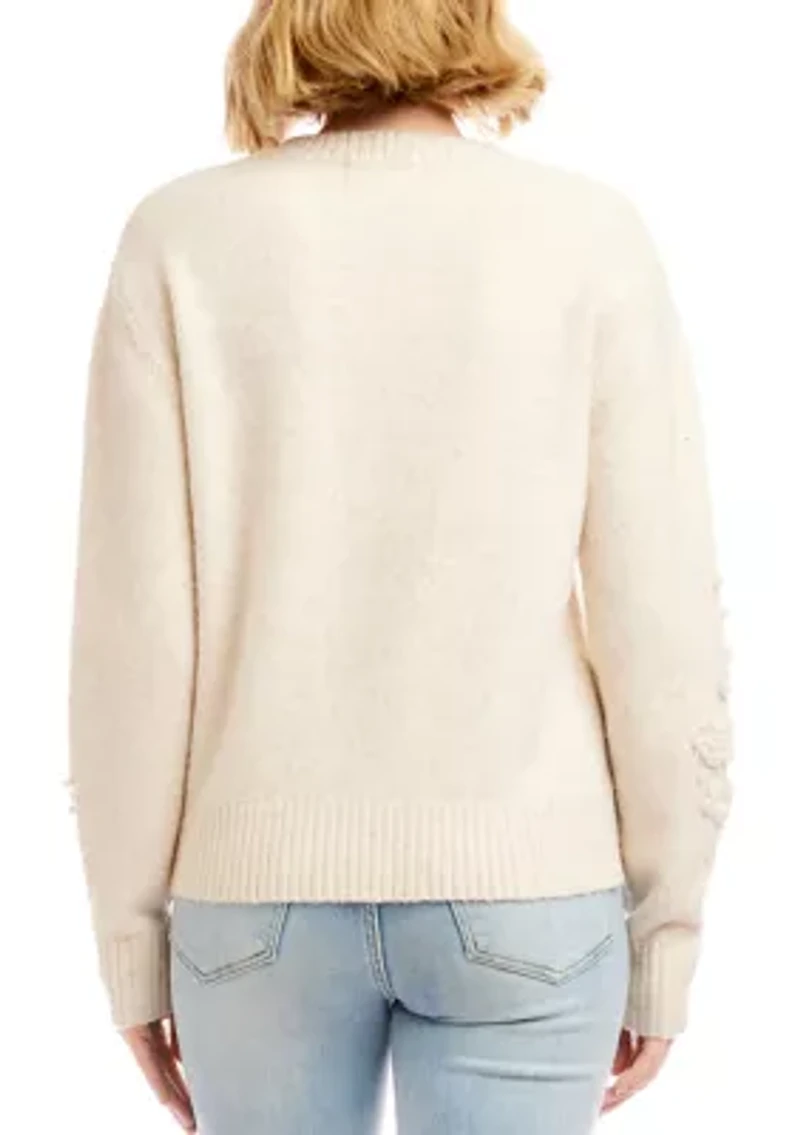Women's Embroidered Sweater