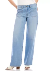 Petite Lauren Patch Pocket Jeans