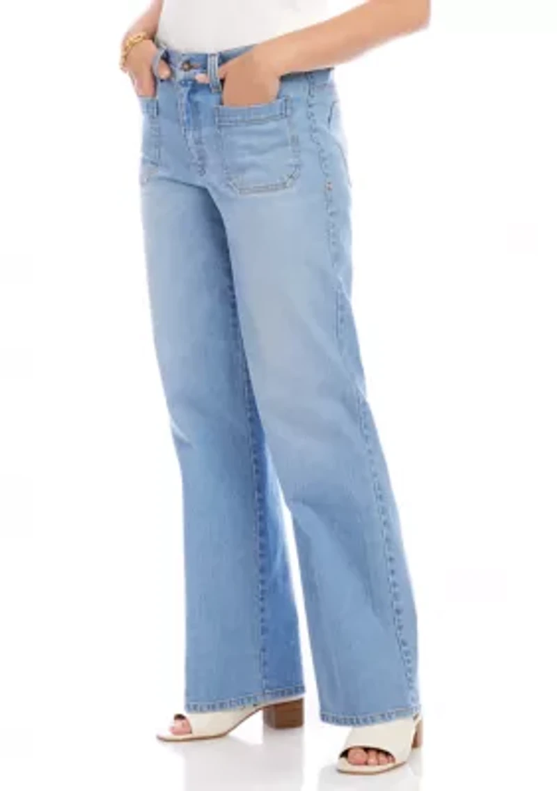 Petite Lauren Patch Pocket Jeans