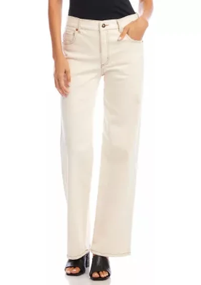 Women's Full Length Wide-Leg Jeans