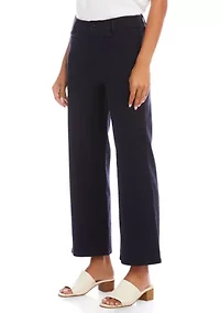 Petite Lauren Patch Pocket Cropped Pants
