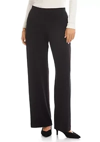 Women's Travel Jersey Wide-Leg Pants