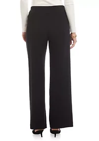 Women's Travel Jersey Wide-Leg Pants