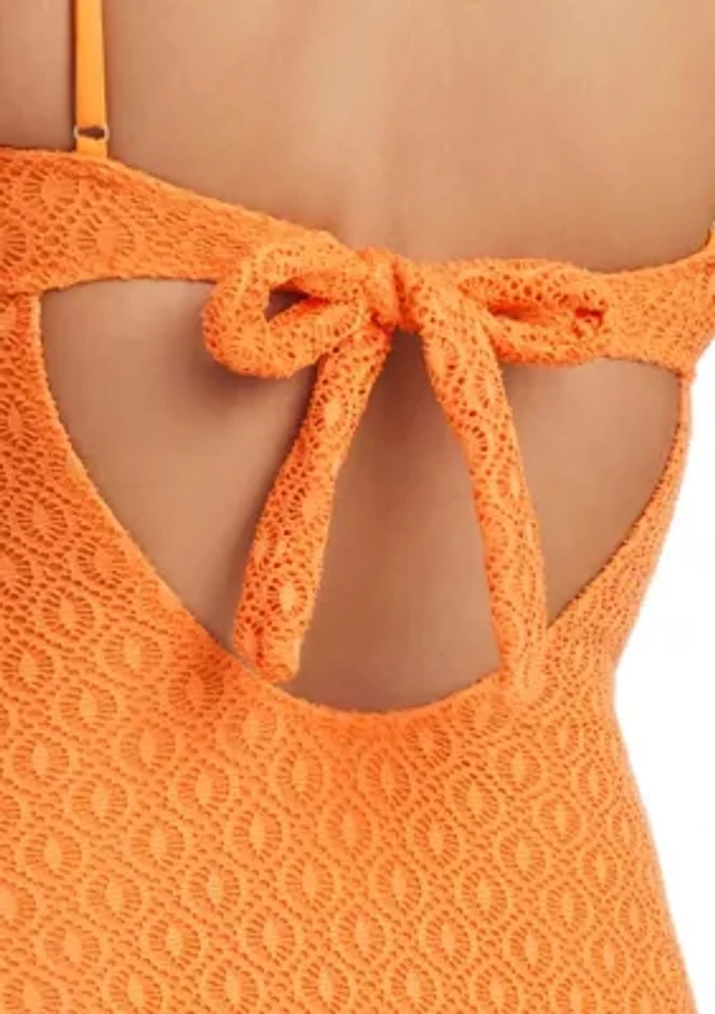 Valencia Tropical Ring Bandeau One Piece Swimsuit