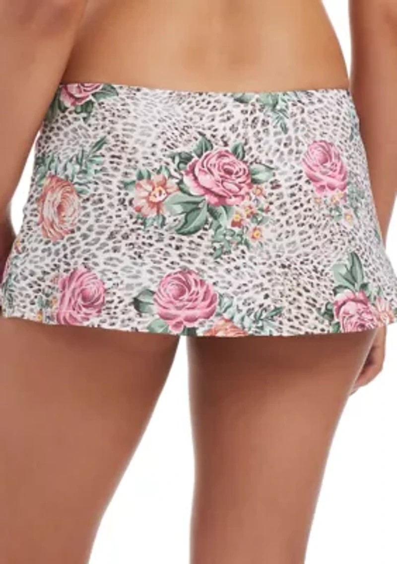 Animal Control Mini Swim Skirt