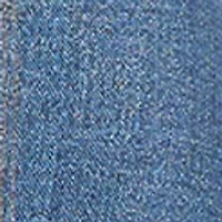 Denim Dream Two Toned Lace Up One Piece Swimsuit