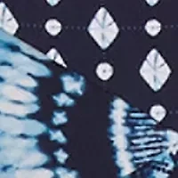 Shibori Shirred Bikini Swim Bottoms
