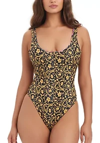 Swipe Right Reversible One Piece Swimsuit