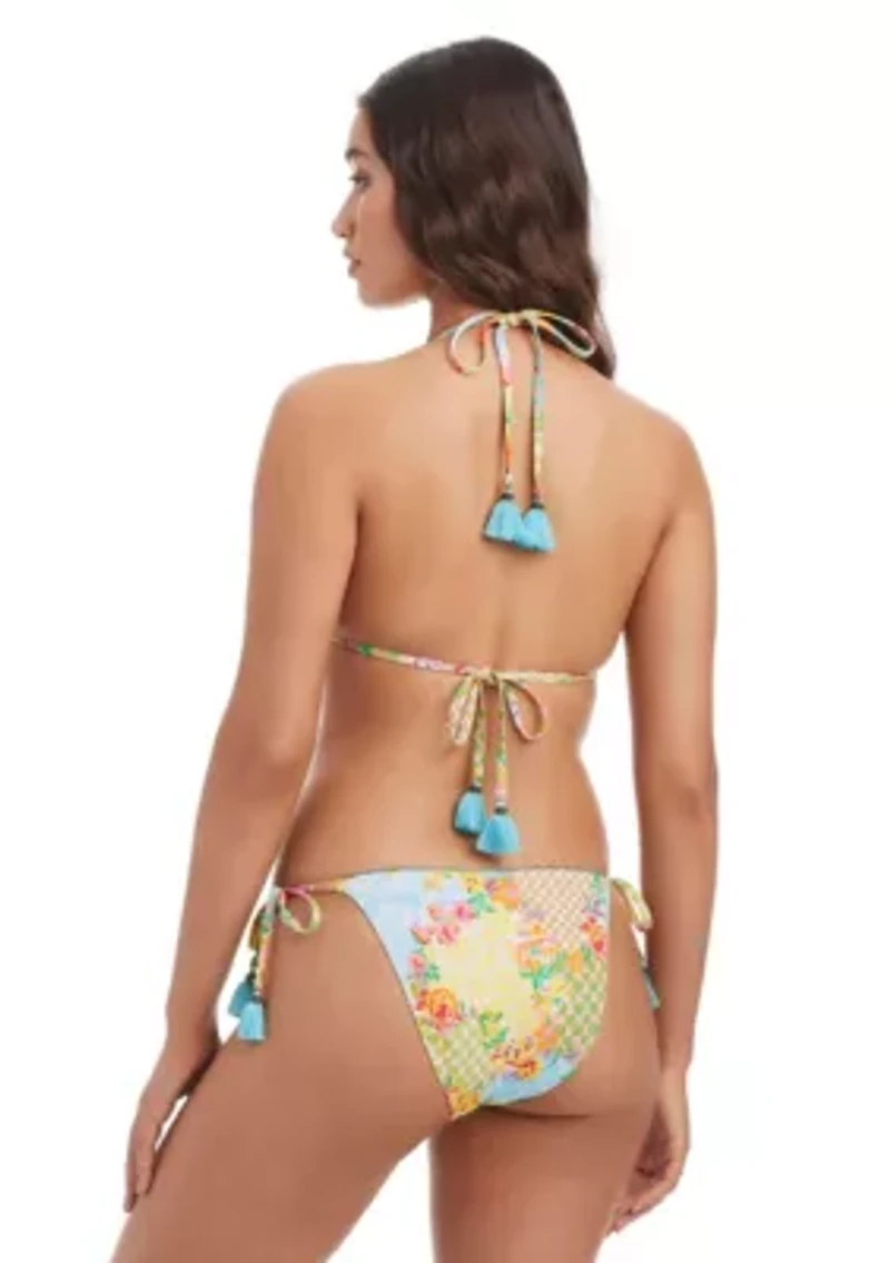 String Triangle Bikini Top