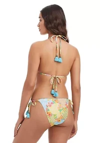 String Triangle Bikini Top