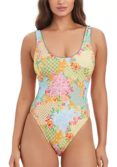 Scene Stealer Tank One Piece Swimsuit