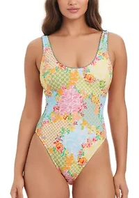 Scene Stealer Tank One Piece Swimsuit