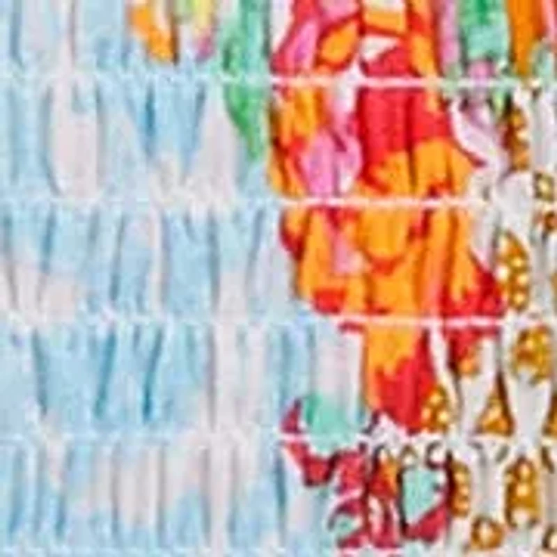 Two Tier Ruffle Skirt Coverup