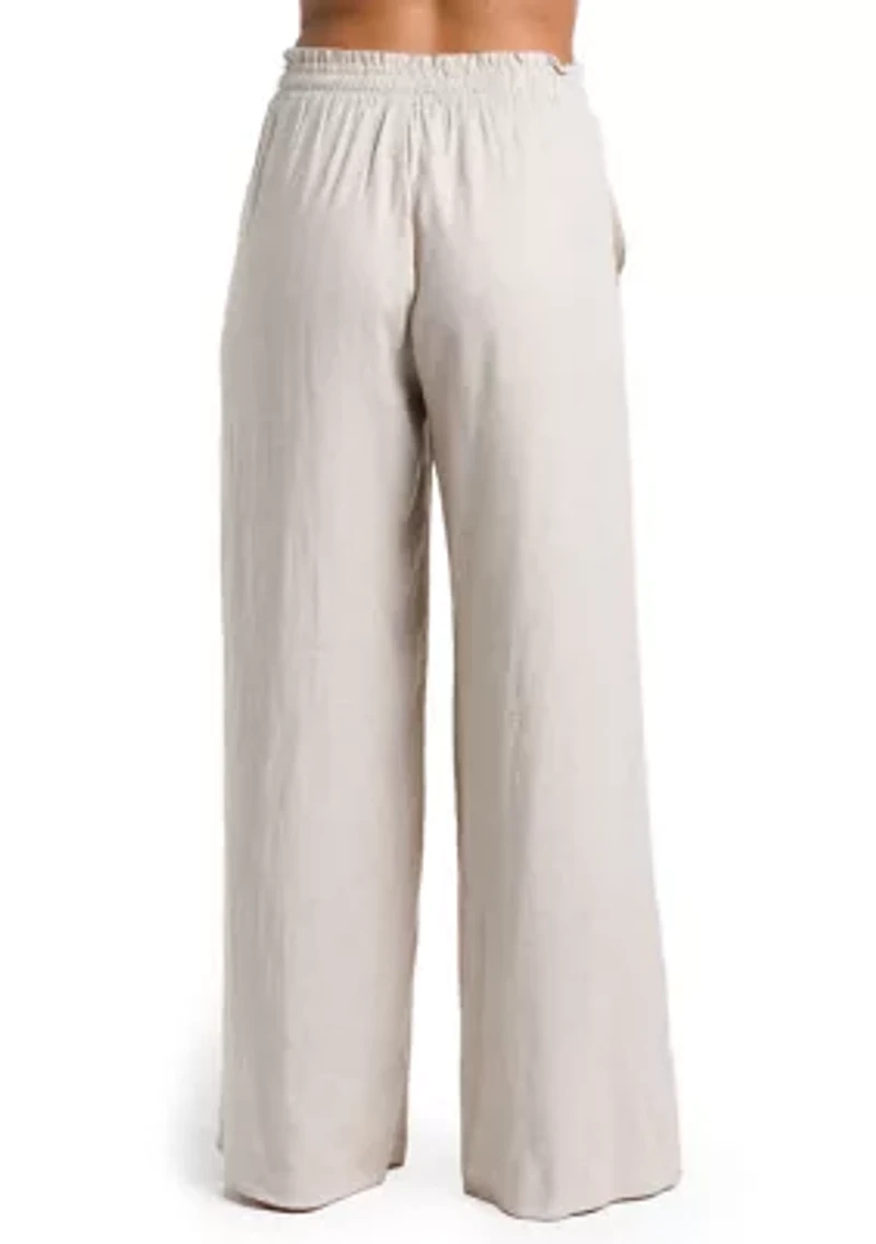 Women's Beach Pants with Patch Pockets