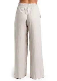 Women's Beach Pants with Patch Pockets