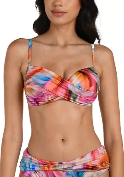 Women's Wrap Over the Shoulder Bra