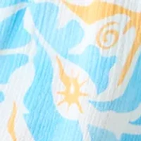 Swim Coverup Shorts with Drawstring