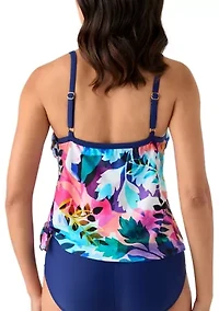 Women's Garden Abstract Floral Swimsuit