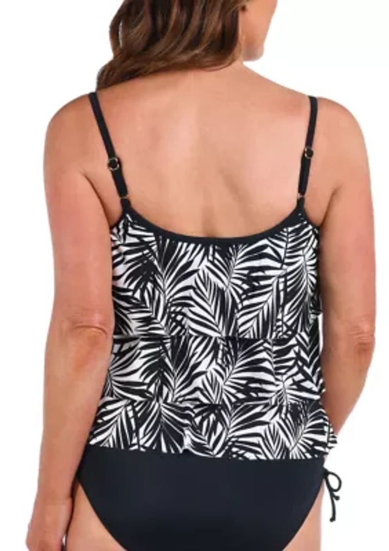 Triple Tier Tankini Top