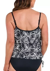 Triple Tier Tankini Top