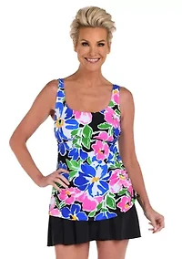 Summer Splash Adjustable Tank Swim Dress