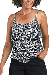 Double Tiered Tankini Top